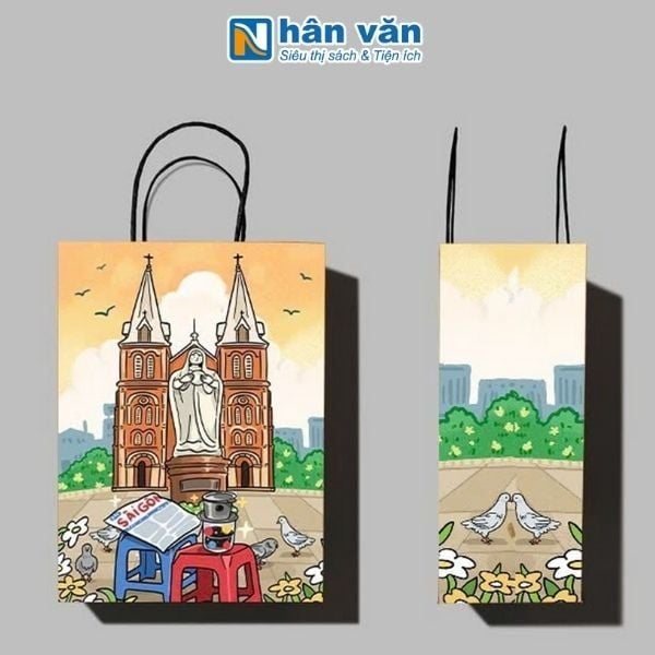 Túi Giấy - Nhà Thờ - Nhỏ - nhanvan.vn