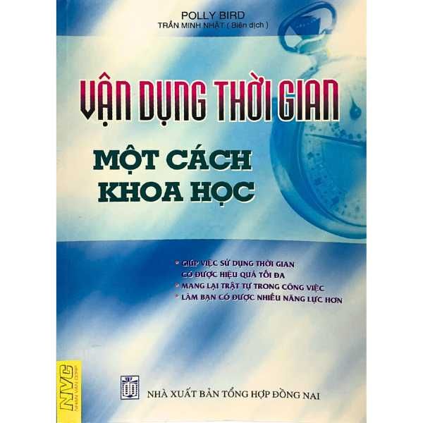  [PHIÊN CHỢ SÁCH CŨ] Vận Dụng Thời Gian Một Cách Khoa Học 