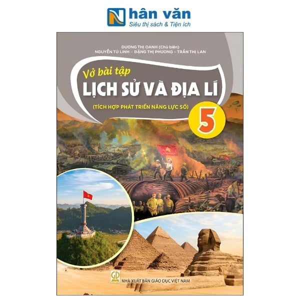 Vở Bài Tập Lịch Sử Và Địa Lí Lớp 5 - Tích Hợp Phát Triển Năng Lực Số - Kết Nối Tri Thức Với Cuộc Sống - 2026 - nhanvan.vn