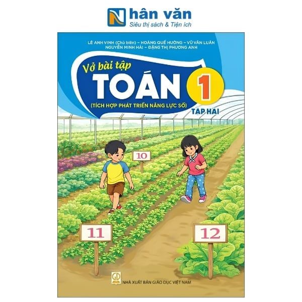 Vở Bài Tập Toán Lớp 1 Tập 2 - Tích Hợp Phát Triển Năng Lực Số - Kết Nối Tri Thức - Chuẩn Mới Nhất 2026 - nhanvan.vn