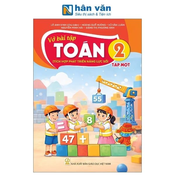 Vở Bài Tập Toán Lớp 2 - Tập 1 - Tích Hợp Phát Triển Năng Lực Số - Kết Nối Tri Thức - Chuẩn Mới Nhất 2026 - nhanvan.vn