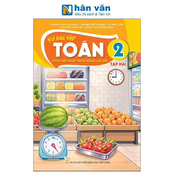 Vở Bài Tập Toán Lớp 2 - Tập 2 - Tích Hợp Phát Triển Năng Lực Số - Kết Nối Tri Thức - Chuẩn Mới Nhất 2026 - nhanvan.vn
