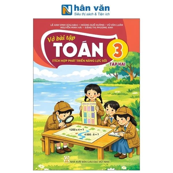 Vở Bài Tập Toán Lớp 3- Tập 2 - Tích Hợp Phát Triển Năng Lực Số - Kết Nối Tri Thức - 2026 - nhanvan.vn