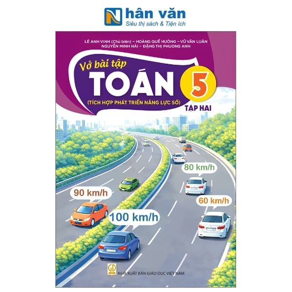 Vở Bài Tập Toán Lớp 5 - Tập 2 - Tích Hợp Phát Triển Năng Lực Số - Kết Nối Tri Thức Với Cuộc Sống - 2026 - nhanvan.vn