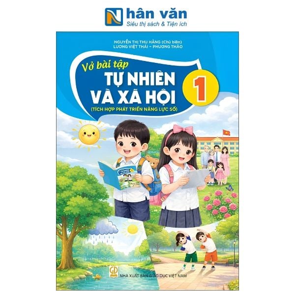 Vở Bài Tập Tự Nhiên Xã Hội Lớp 1 - Tích Hợp Phát Triển Năng Lực Số - Kết Nối Tri Thức - Chuẩn Mới Nhất 2026 - nhanvan.vn