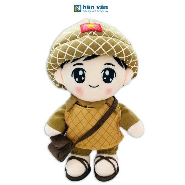 Gấu Bông A80 Chiến Sĩ Vệ Quốc Quân - 25cm - nhanvan.vn