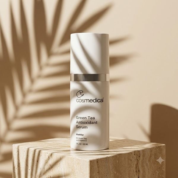  GREEN TEA ANTIOXIDANT SERUM - Tinh chất trà xanh chống ôxy hóa giảm mẩn đỏ phục hồi da 30ml 
