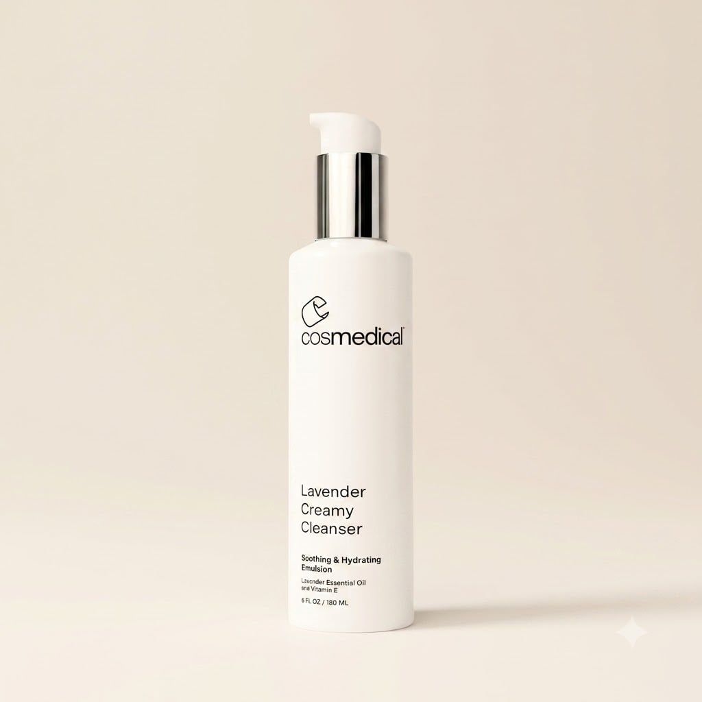  LAVENDER CREAMY CLEANSER - Sữa rửa mặt dạng kem dịu nhẹ phục hồi cấp ẩm da 180ml 