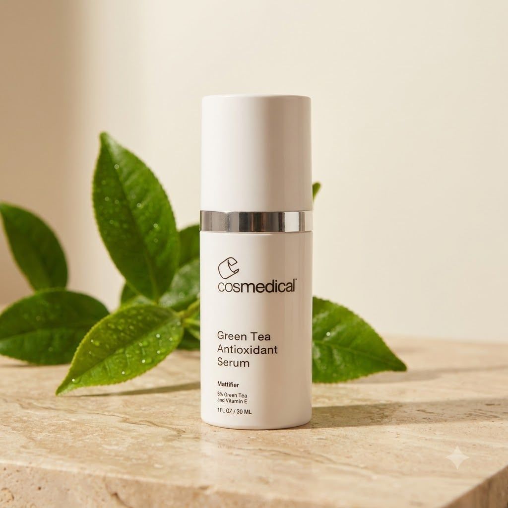  GREEN TEA ANTIOXIDANT SERUM - Tinh chất trà xanh chống ôxy hóa giảm mẩn đỏ phục hồi da 30ml 