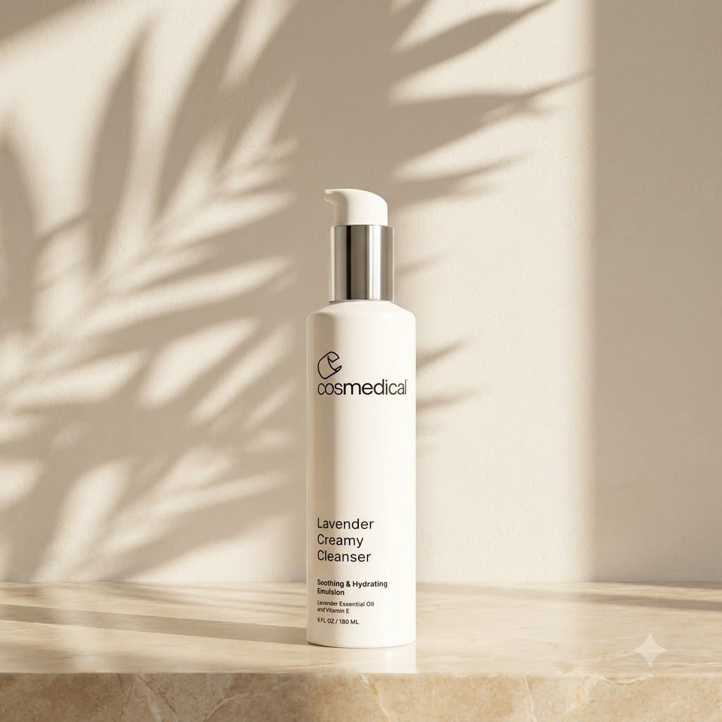  LAVENDER CREAMY CLEANSER - Sữa rửa mặt dạng kem dịu nhẹ phục hồi cấp ẩm da 180ml 