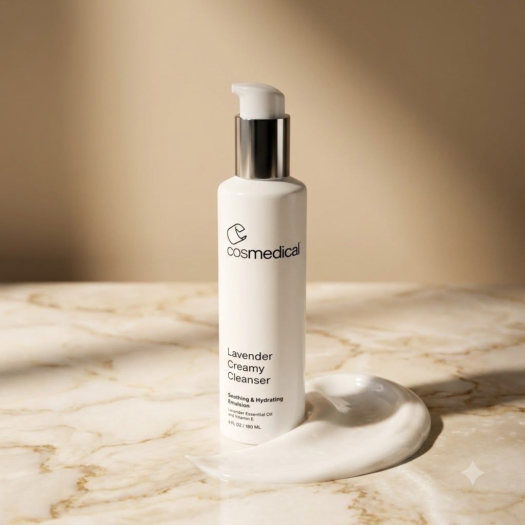  LAVENDER CREAMY CLEANSER - Sữa rửa mặt dạng kem dịu nhẹ phục hồi cấp ẩm da 180ml 