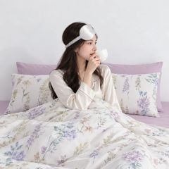  Bộ chăn ga gối Tencel 60s, họa tiết [ Floral Whisper] À ƠI CONCEPT CGHT003 