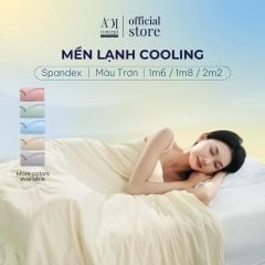  Chăn Mền Lạnh Cool Blanket Lõi Bông Microfiber Mát Lạnh Màu Trơn, Họa Tiết, Phối Màu Từ 1m2, 1m6 Đến 2m2 