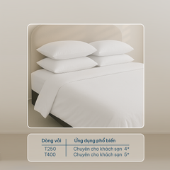 Chăn mền trơn khách sạn cao cấp 4 sao | T250 | 140x200cm, 160x200cm, 180x200cm, 200x220cm