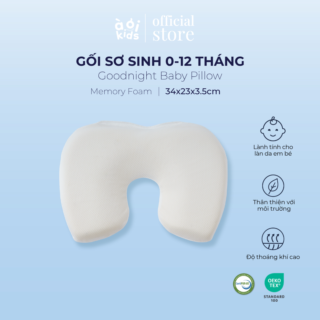  Gối Infant Cho Bé Sơ Sinh 