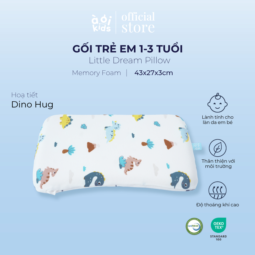  Gối Little Dream Pillow Cho Bé 1-3 Tuổi 