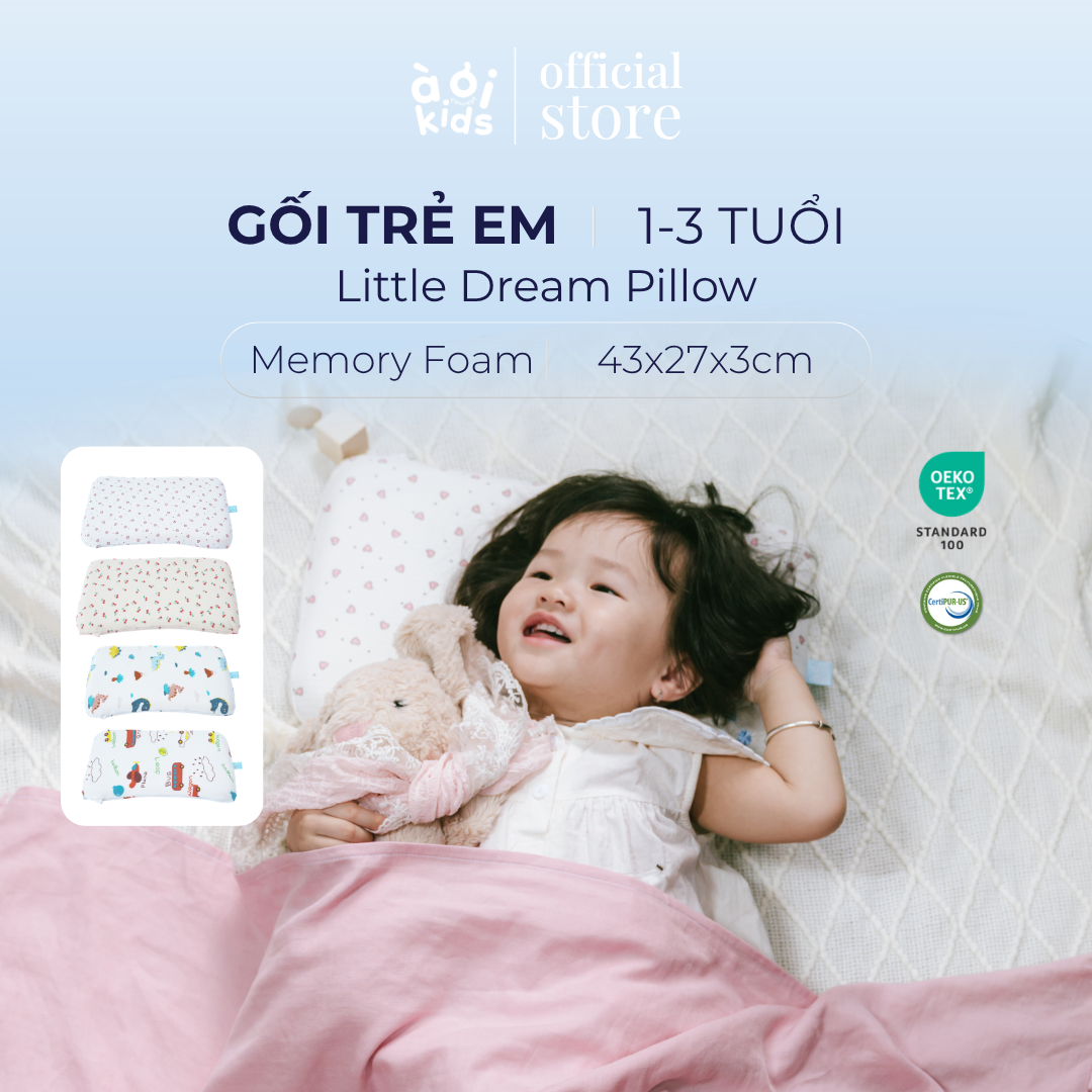  Gối Little Dream Pillow Cho Bé 1-3 Tuổi 