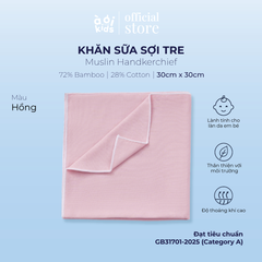 Khăn sữa Muslin Handkerchief  Cho Bé - Set 5 Cái