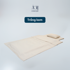  Tấm chiếu ngủ văn phòng Tencel Microfiber 80x195 – Gấp gọn, mềm mát, dễ giặt À Ơi Concept CNVP0001 