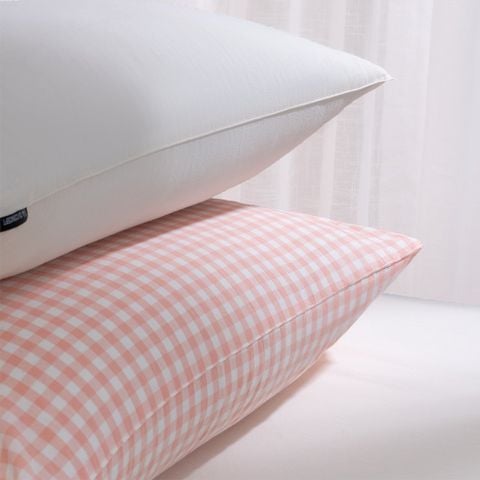  Bộ chăn ga gối 5 món Cotton Satin [ Caro Cam] À ƠI CONCEPT GGCT0001 