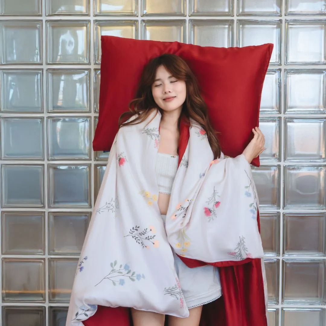  Bộ chăn ga gối Tencel 60s, họa tiết [Velvet Dawn] À ƠI CONCEPT 