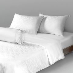  Bộ chăn ga gối | Tencel dệt kim | 5 món | Từ 1m2 - 2m2 | Beige Stripes x Bronze | Mềm mại, Kháng khuẩn, Thấm hút 
