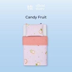 Chăn gối ngủ cho bé đi học Bebe Cool Chất liệu mát lạnh Nylon Spandex
