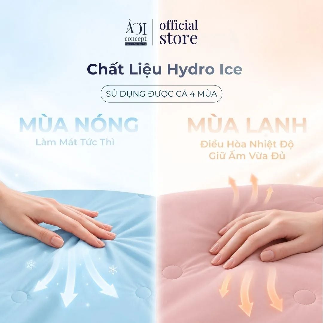  Chăn Mền Lạnh Cool Blanket Lõi Bông Microfiber Mát Lạnh Màu Trơn, Họa Tiết, Phối Màu Từ 1m2, 1m6 Đến 2m2 
