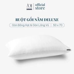 [Quà tặng Combo] Tặng túi lưới giặt & Ruột gối nằm Lông Vũ Deluxe 50x70