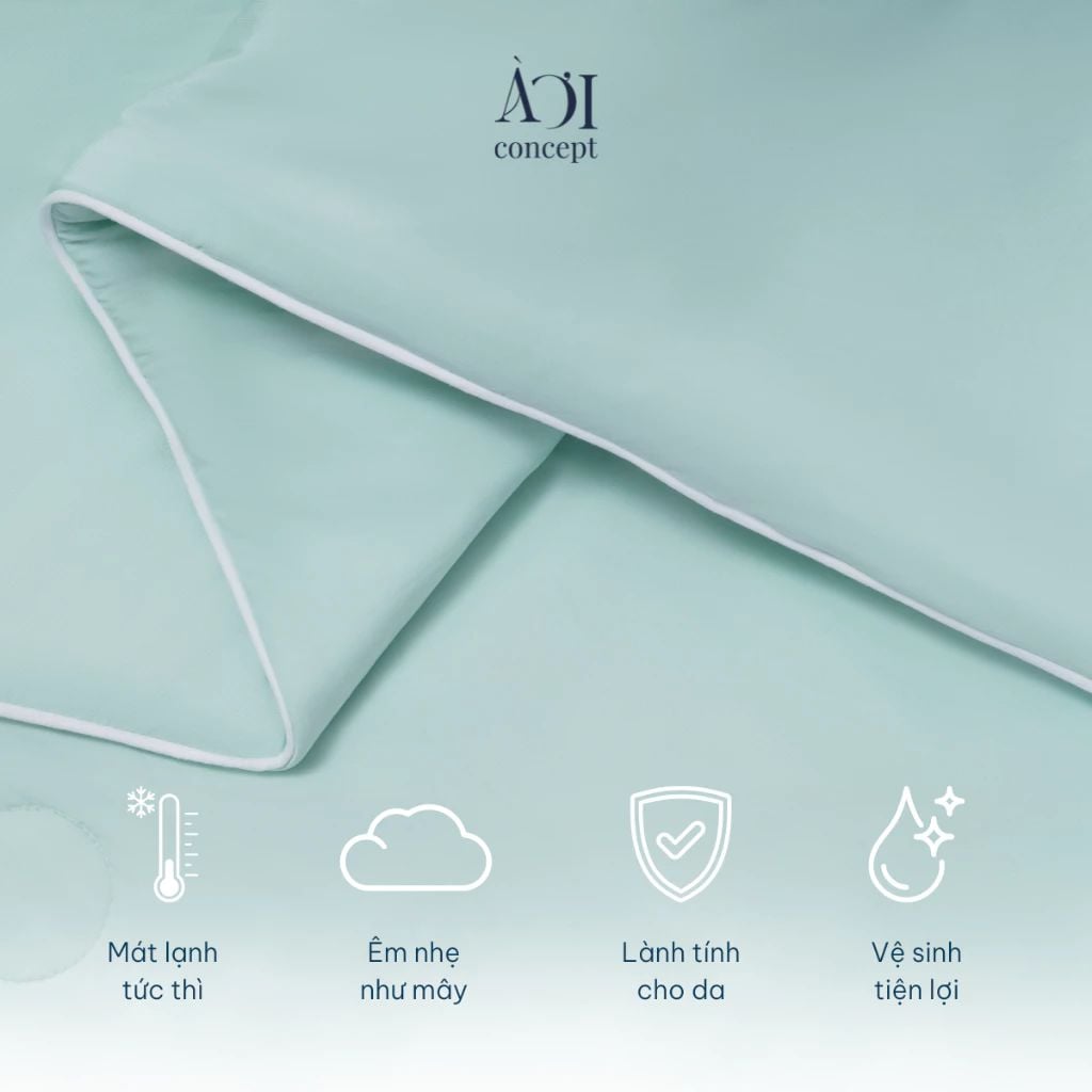  Chăn Mền Lạnh Cool Blanket Lõi Bông Microfiber Mát Lạnh Màu Trơn, Họa Tiết, Phối Màu Từ 1m2, 1m6 Đến 2m2 