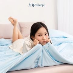  Chăn Mền Lạnh Cool Blanket Lõi Bông Microfiber Mát Lạnh Màu Trơn, Họa Tiết, Phối Màu Từ 1m2, 1m6 Đến 2m2 