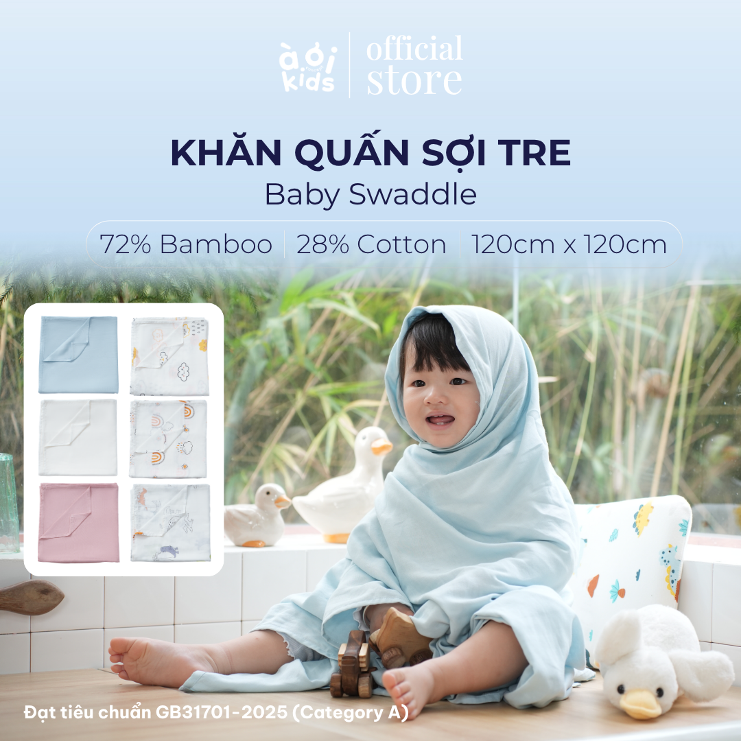  Khăn sữa Muslin Handkerchief  Cho Bé - Set 5 Cái 