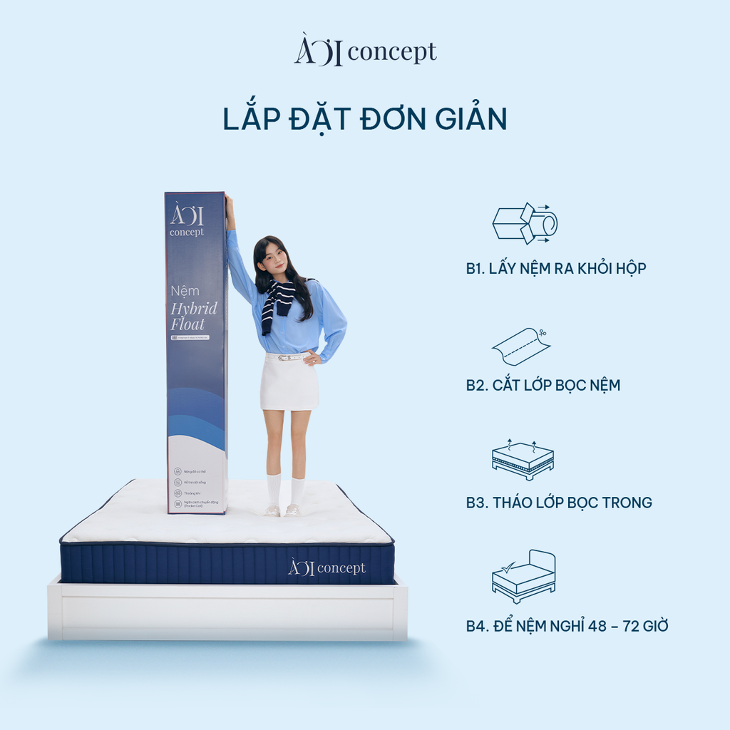 Nệm Hybrid Float