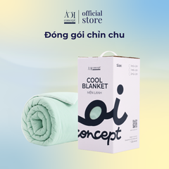  Chăn Mền Lạnh Cool Blanket Lõi Bông Microfiber Mát Lạnh Màu Trơn, Họa Tiết, Phối Màu Từ 1m2, 1m6 Đến 2m2 