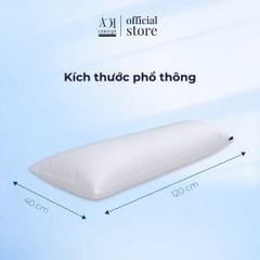  Ruột Gối Đôi Comfort Duo 40 x 120 Gòn Lông Vũ Microfiber 