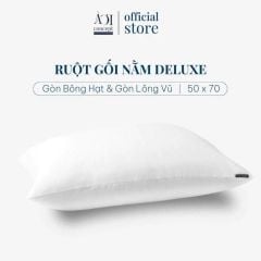 [Quà tặng Combo] 1 Túi lưới giặt & 2 Ruột gối nằm BH Deluxe 50x70