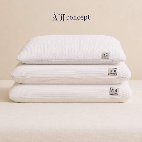 Ruột Gối Nằm Mellow Pillow | Memory Foam | 35x55cm 40x60cm | À Ơi Concept 