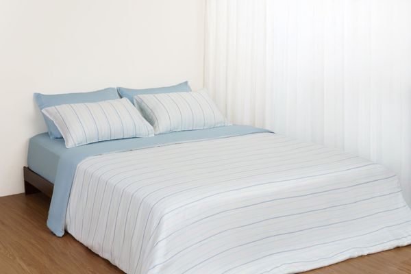  Bộ chăn ga gối Tencel 60s, họa tiết [ Cloud Stripes ] 