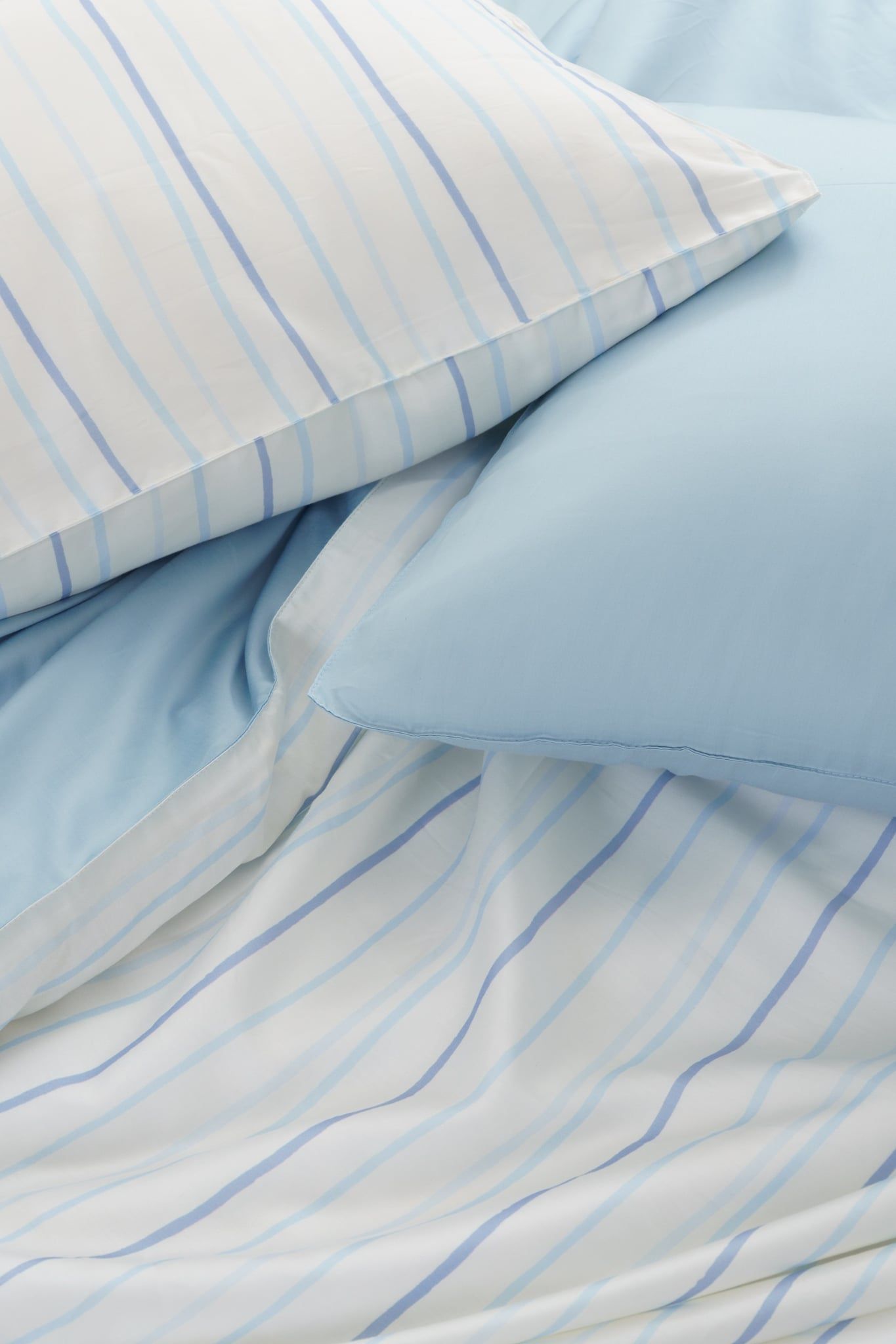  Bộ chăn ga gối Tencel 60s, họa tiết [ Cloud Stripes ] 