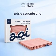  Vỏ Gối Đôi Lạnh Hydro Ice | 40 x 120 | Trơn | Nylon | Bọc Gối Làm Mát Tự Nhiên 