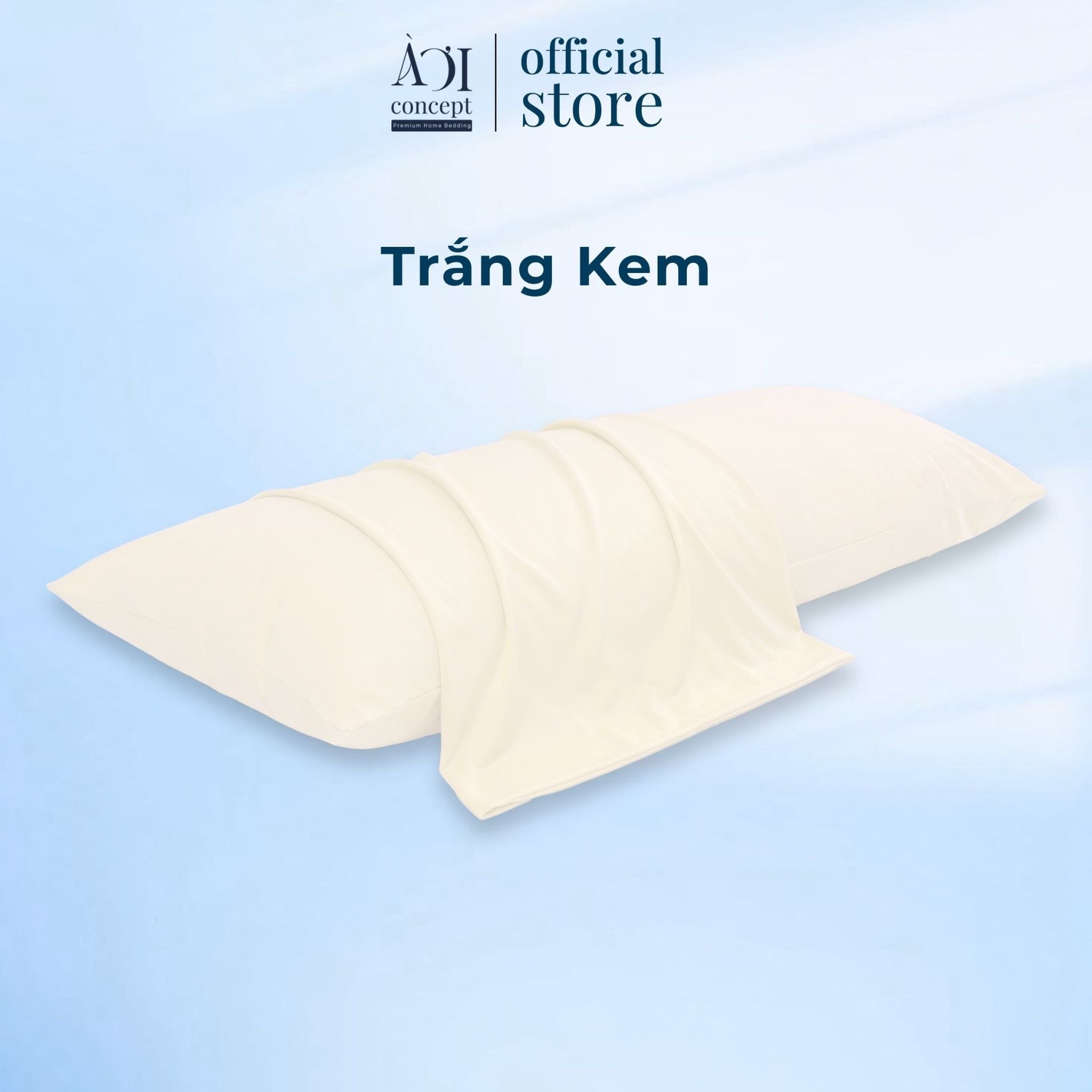  Combo Gối Đôi Comfort Duo và Vỏ Gối Lạnh | 40 x 120cm | Trơn | 6 Màu 