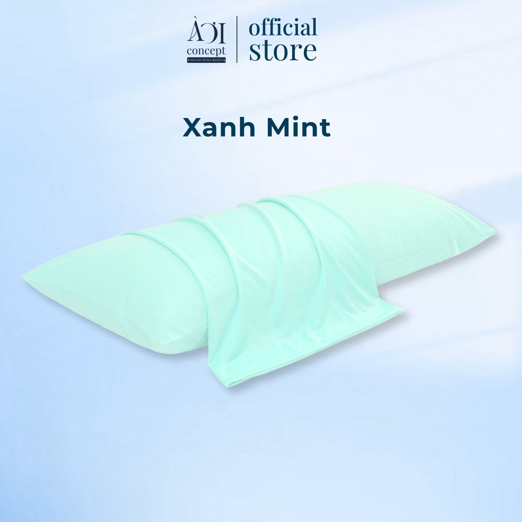  Combo Gối Đôi Comfort Duo và Vỏ Gối Lạnh | 40 x 120cm | Trơn | 6 Màu 