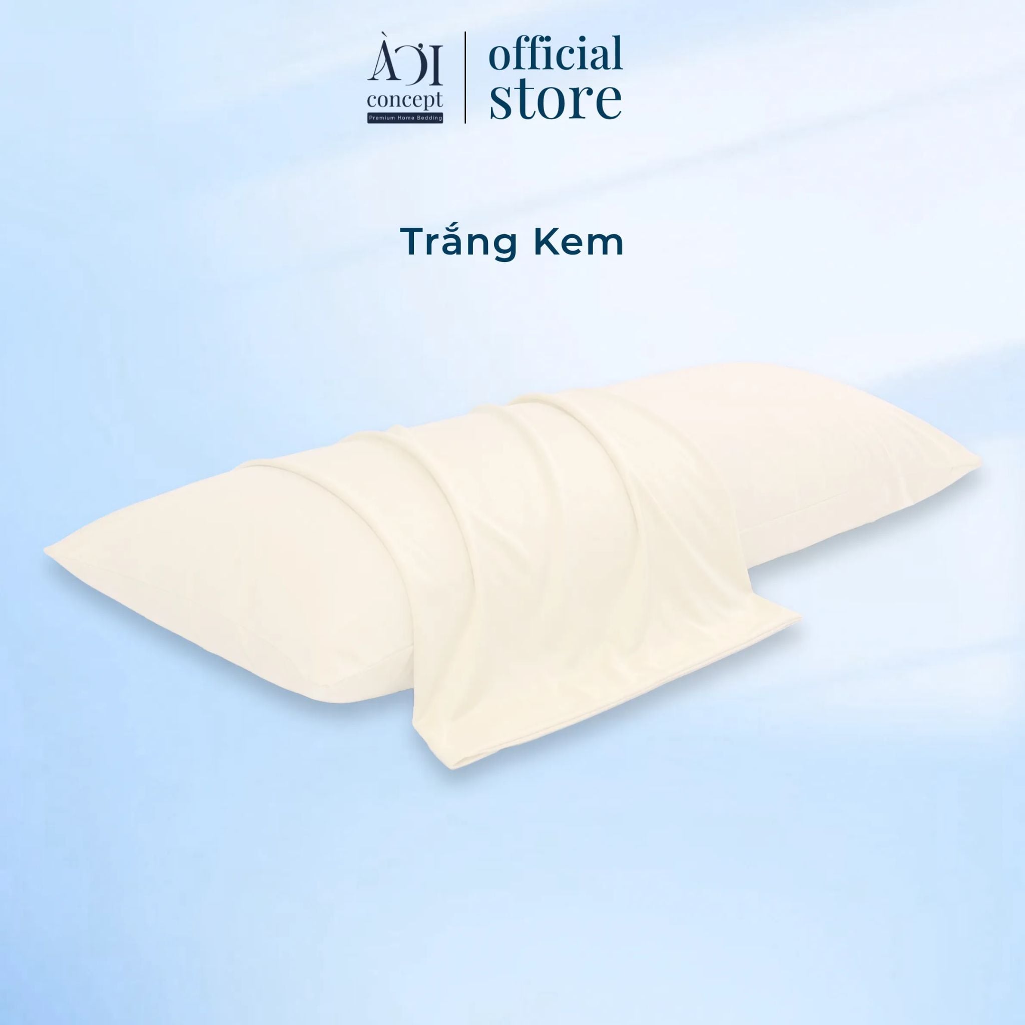  Vỏ Gối Đôi Lạnh Hydro Ice | 40 x 120 | Trơn | Nylon | Bọc Gối Làm Mát Tự Nhiên 