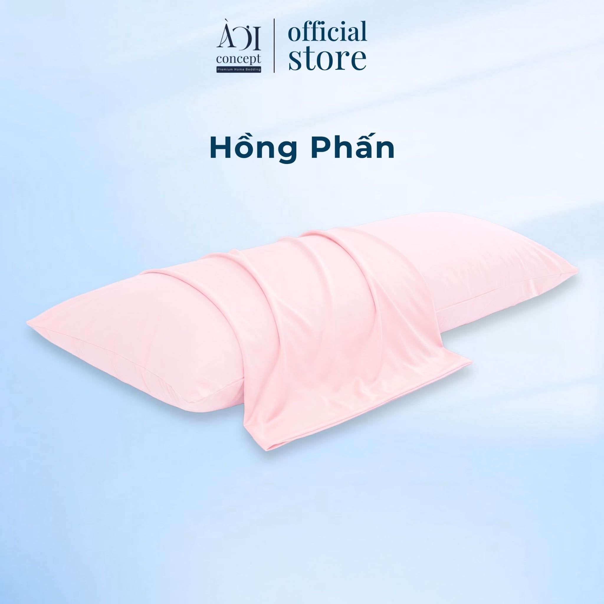 Combo Gối Đôi Comfort Duo và Vỏ Gối Lạnh | 40 x 120cm | Trơn | 6 Màu 