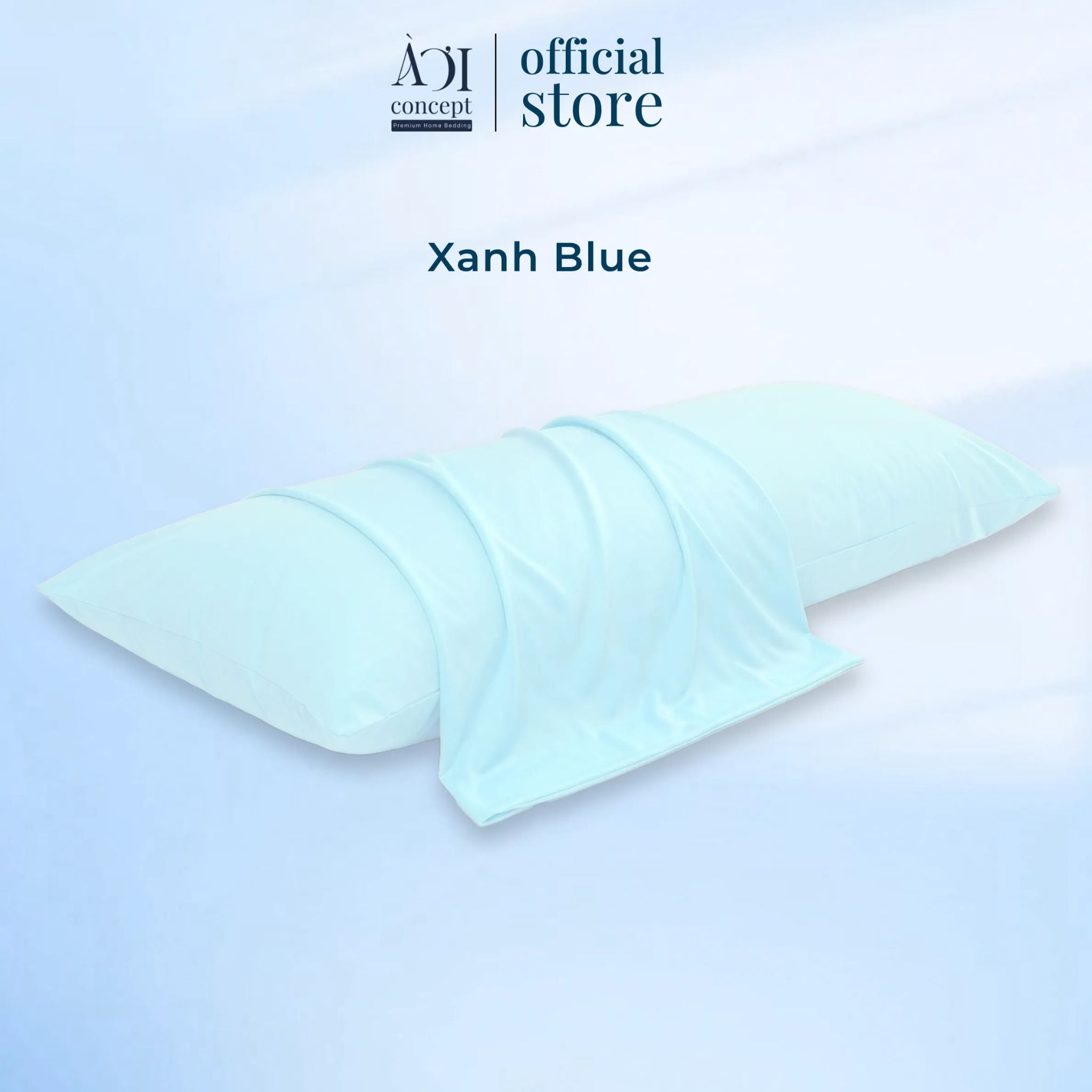  Vỏ Gối Đôi Lạnh Hydro Ice | 40 x 120 | Trơn | Nylon | Bọc Gối Làm Mát Tự Nhiên 