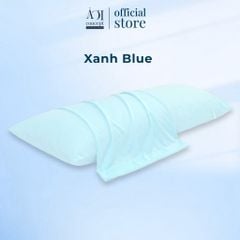  Combo Gối Đôi Comfort Duo và Vỏ Gối Lạnh | 40 x 120cm | Trơn | 6 Màu 