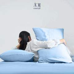  Vỏ Gối Nằm Lụa Tencel 50S Cao Cấp | 50x70 cm | 11 Màu | Mềm Mại, Êm Ái | À Ơi Concept 