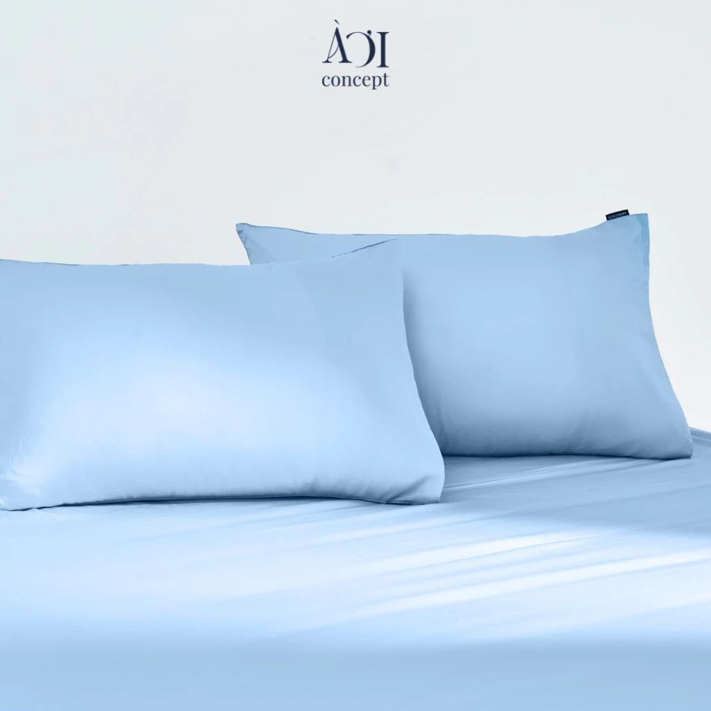  Vỏ Gối Nằm Lụa Tencel 50S Cao Cấp | 50x70 cm | 11 Màu | Mềm Mại, Êm Ái | À Ơi Concept 