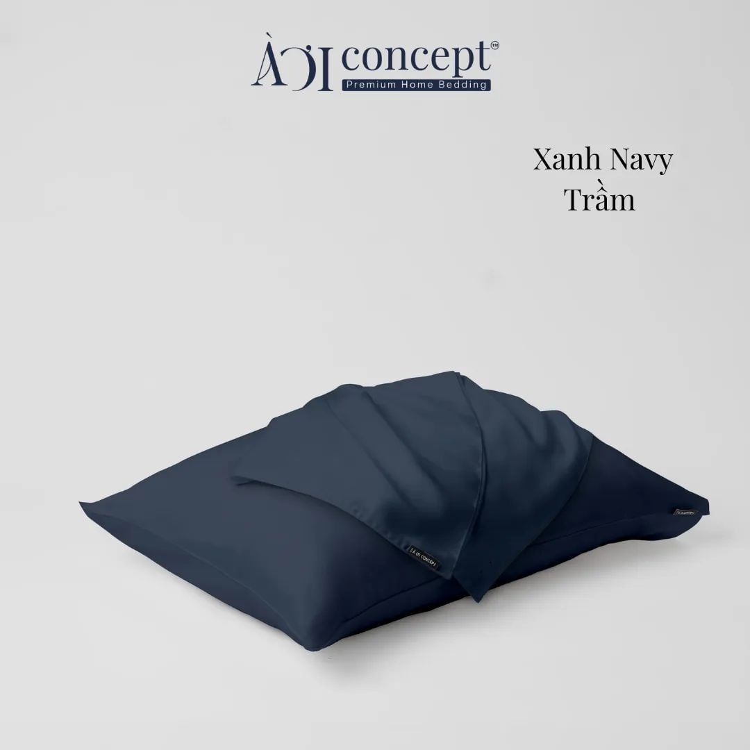  Vỏ Gối Nằm Tencel 60S Cao Cấp | 50cmx70cm, 35cmx50cm | 23 Màu | Mềm Mại, Êm Ái | À Ơi Concept 