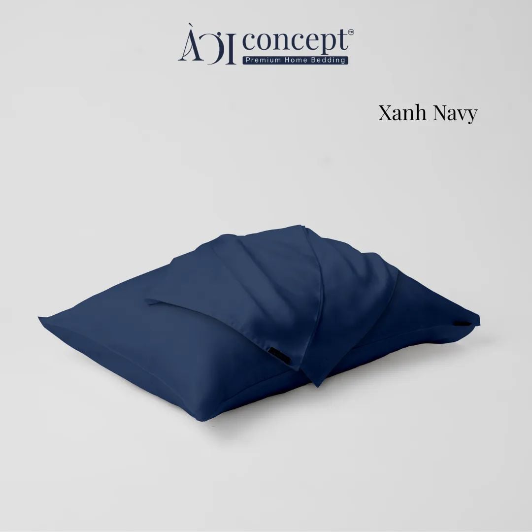  Vỏ Gối Nằm Tencel 60S Cao Cấp | 50cmx70cm, 35cmx50cm | 23 Màu | Mềm Mại, Êm Ái | À Ơi Concept 
